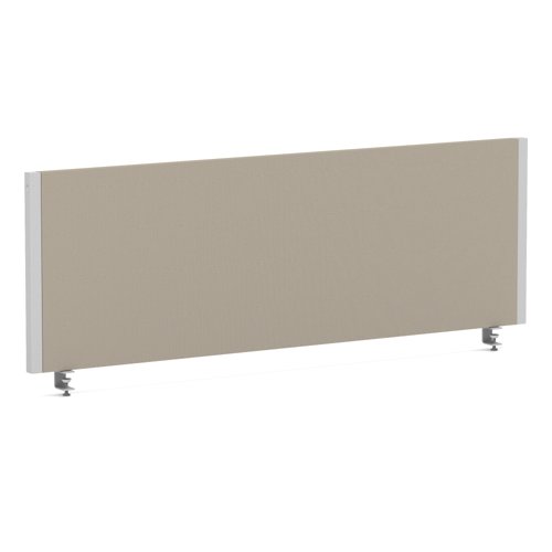 Impulse/Evolve Plus Bench Screen 1200 Silver Frame Bespoke Quest Salt Fabric Impulse/Evolve Plus Bench Screen 1200 Silver Frame Bespoke Quest Salt Fabric