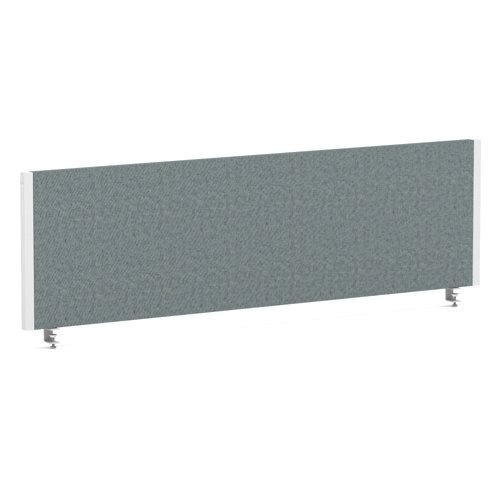 Impulse/Evolve Plus Bench Screen 1400 White Frame Bespoke Rivet Tensile Fabric Impulse/Evolve Plus Bench Screen 1400 White Frame Bespoke Rivet Tensile Fabric