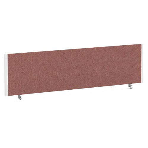 Impulse/Evolve Plus Bench Screen 1600 White Frame Bespoke Rivet Forge Fabric Impulse/Evolve Plus Bench Screen 1600 White Frame Bespoke Rivet Forge Fabric