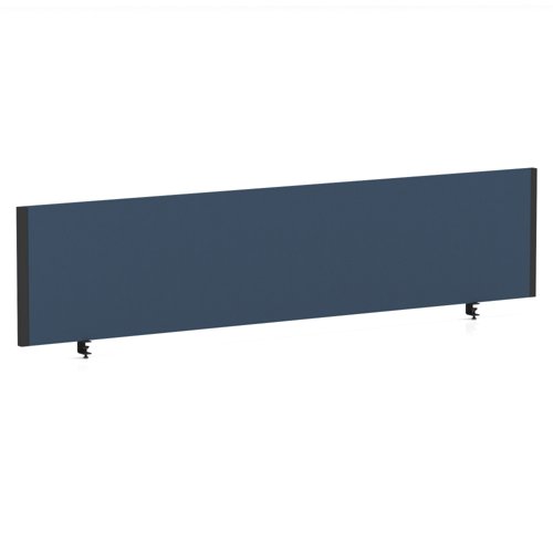 Impulse/Evolve Plus Bench Screen 1800 Black Frame Bespoke Quest Whelk Fabric Impulse/Evolve Plus Bench Screen 1800 Black Frame Bespoke Quest Whelk Fabric