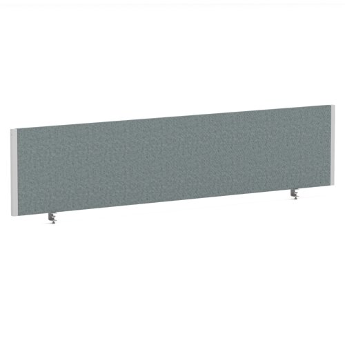 Impulse/Evolve Plus Bench Screen 1800 Silver Frame Bespoke Rivet Tensile Fabric Impulse/Evolve Plus Bench Screen 1800 Silver Frame Bespoke Rivet Tensile Fabric