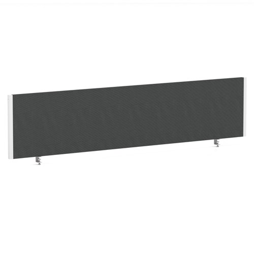 Impulse/Evolve Plus Bench Screen 1800 White Frame Bespoke Quest Mussel Fabric Impulse/Evolve Plus Bench Screen 1800 White Frame Bespoke Quest Mussel Fabric