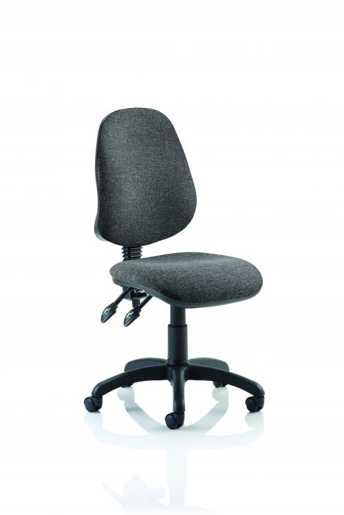 Eclipse Plus II Chair Charcoal Without Arms OP000026
