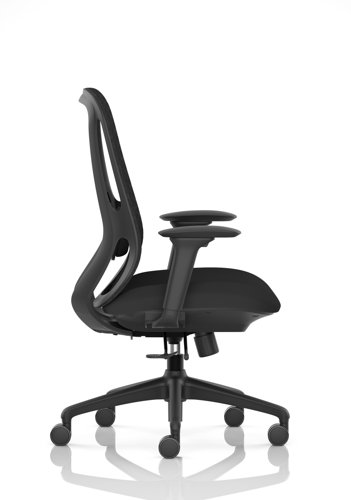 Prism Mesh Back Chair With Height Adjustable Arms Black Seat Prism Mesh Back Chair With Height Adjustable Arms Black Seat
