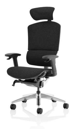 Ergo+Click+Plus+Chair+Black+FabriMesh+With+Headrest+PO000062