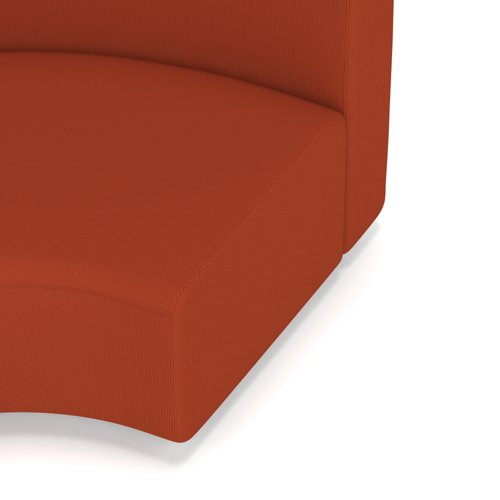 Mawsley Modular Seating 90 Degree Inner Curve High Back Unit in Era - Experience Mawsley Modular Seating 90 Degree Inner Curve High Back Unit in Era - Experience