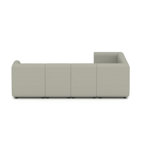 Mawsley Modular Seating Set L-Shaped Corner Sofa 7 Seater With Arms in Era - Generation Mawsley Modular Seating Set L-Shaped Corner Sofa 7 Seater With Arms in Era - Generation