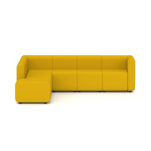 Mawsley Modular Seating Set L-Shaped Corner Sofa 7 Seater With Left Arms in Era - Occasion Mawsley Modular Seating Set L-Shaped Corner Sofa 7 Seater With Left Arms in Era - Occasion