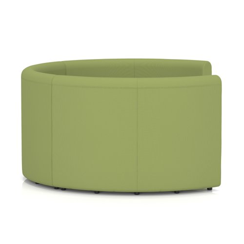 Mawsley Modular Seating Set Circular Booth High Back With White Table in Era - Endurance Mawsley Modular Seating Set Circular Booth High Back With White Table in Era - Endurance