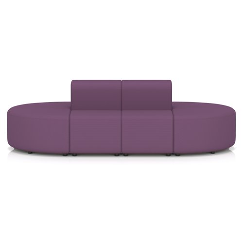 Mawsley Modular Seating Set Capsule Island Low Back 8 Seater in Era - Prime Mawsley Modular Seating Set Capsule Island Low Back 8 Seater in Era - Prime