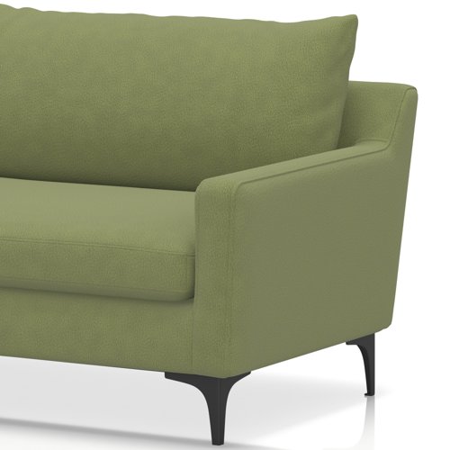 Emmy Cushioned 3 Seater Sofa In Capri - Beetle Emmy Cushioned 3 Seater Sofa In Capri - Beetle