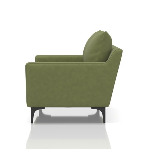 Emmy Cushioned 3 Seater Sofa In Capri - Beetle Emmy Cushioned 3 Seater Sofa In Capri - Beetle