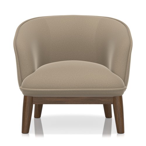Lulu Accent Chair In Capri - Otter Lulu Accent Chair In Capri - Otter