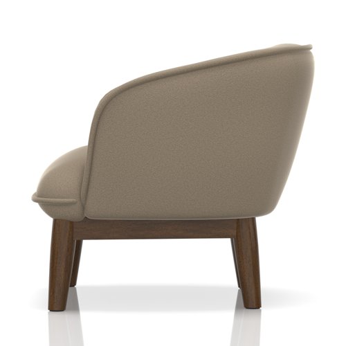 Lulu Accent Chair In Capri - Otter Lulu Accent Chair In Capri - Otter