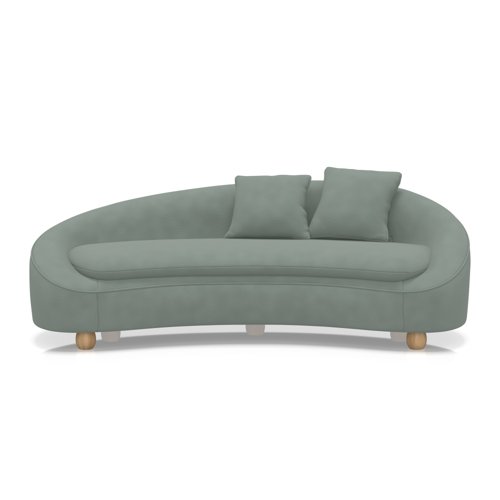 Mimi 3 Seater Curved Sofa In Capri - Bali Mimi 3 Seater Curved Sofa In Capri - Bali