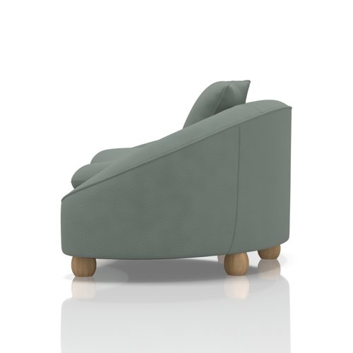Mimi 3 Seater Curved Sofa In Capri - Bali Mimi 3 Seater Curved Sofa In Capri - Bali