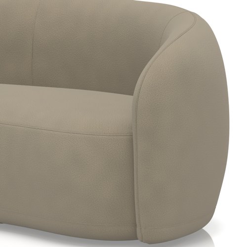Phoebe Curved Sofa In Capri - Otter Phoebe Curved Sofa In Capri - Otter