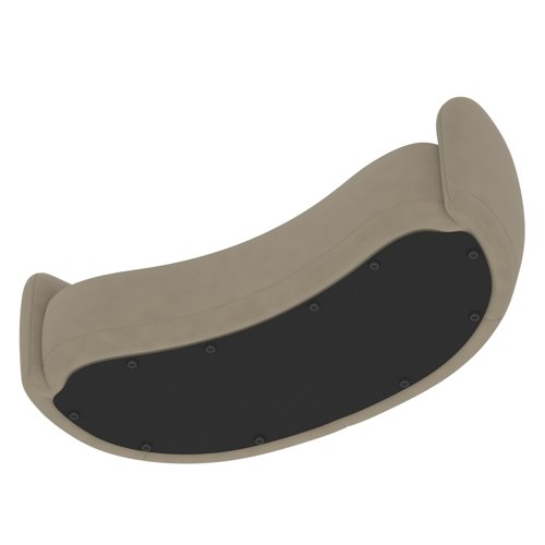 Phoebe Curved Sofa In Capri - Otter Phoebe Curved Sofa In Capri - Otter