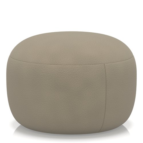 Phoebe Footstool In Capri - Otter Phoebe Footstool In Capri - Otter