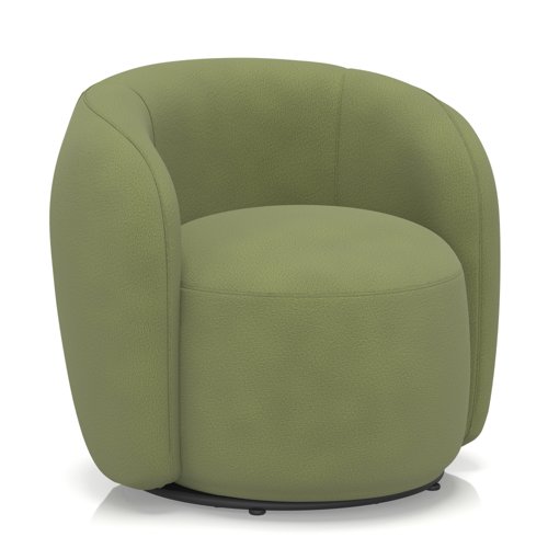 Phoebe Swivel Accent Chair In Capri - Beetle Phoebe Swivel Accent Chair In Capri - Beetle