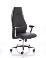 MIEN BLACK AND MINK EXECUTIVE CHAIR EX00