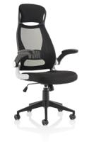 SATURN EXECUTIVE CHAIR WITH MESH BACK BL