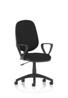 ECLIPSE PLUS I BLACK CHAIR WITH LOOP ARM