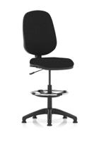 ECLIPSE PLUS I BLACK CHAIR WITH HI RISE
