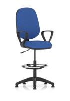 ECLIPSE PLUS I BLUE CHAIR WITH LOOP ARMS