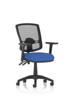 ECLIPSE PLUS II MESH DELUXE CHAIR BLUE A