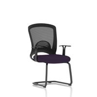 ASTRO VISITOR CANTILEVER CHAIR PURPLE