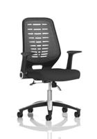 RELAY AIRMESH SEAT SILVER BACK WARMS