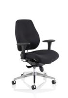CHIRO PLUS CHAIR BLACK WITH ARMS PO00000