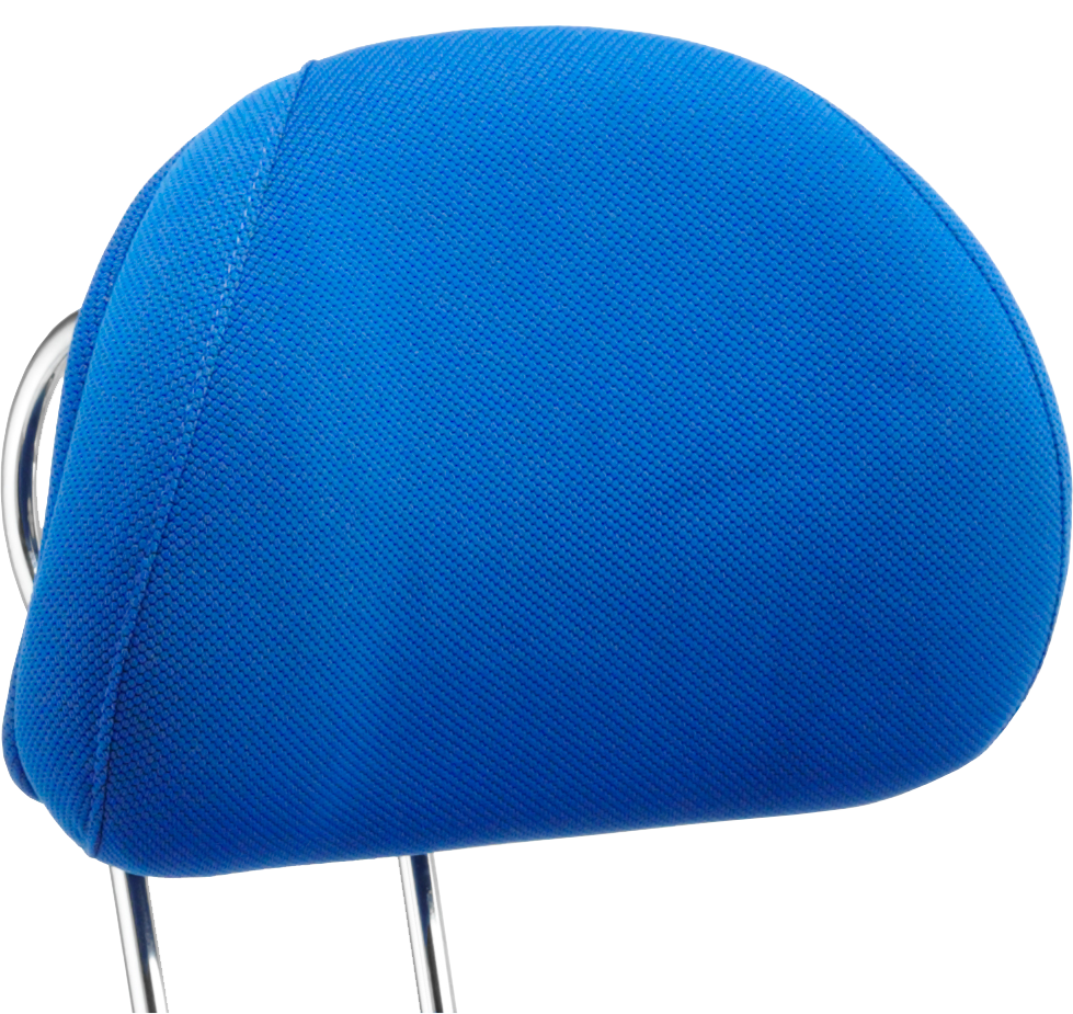 Chair Chiro Plus Headrest Blue Fabric PO000008
