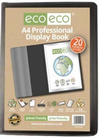 A4 50% RECYCLED 20 POCKET PROFESSIONAL D