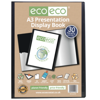 A3 50% RECYCLED 30 POCKET PRESENTATION D