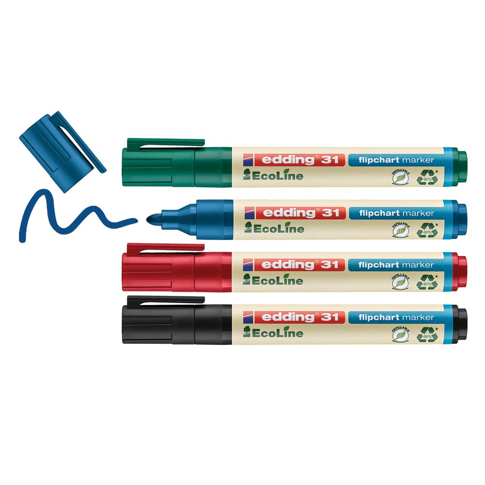EDDING 31 ECOLINE FLIPCHART MARKER MARKE