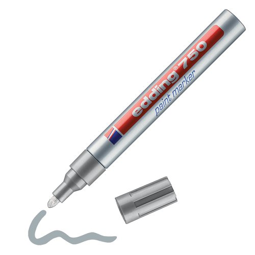 Sharpie® Metallic Markers, Silver, Pack Of 2 Markers