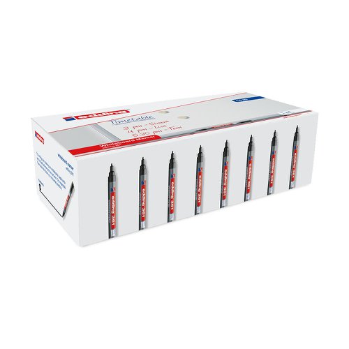 edding 361 Whiteboard Marker Bullet Tip 1mm Line Black Classpack (Pack 200) - 4-CP40 edding 361 Whiteboard Marker Bullet Tip 1mm Line Black Classpack (Pack 200) - 4-CP40