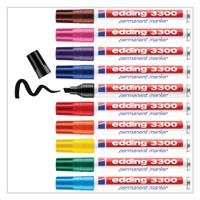 EDDING 3300 PERMANENT MARKER ASSORTED CO