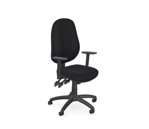 O.B+Series+Deep+Foams+3L+A-Sync+H%2FDuty+Mech+Adjustable%2FStep+Arms+PP+-+Evert+Black+E001