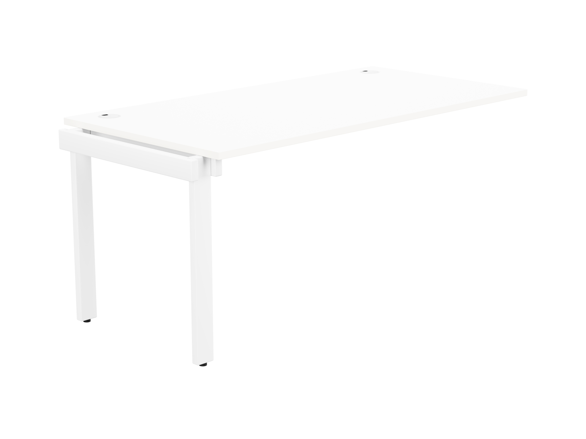 Switch 1 Person Bench Add-On Portal Top 1600 x 800 - White Frame / White Top