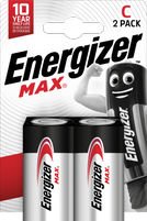 ENERGIZER MAX ALK C PACK OF 2