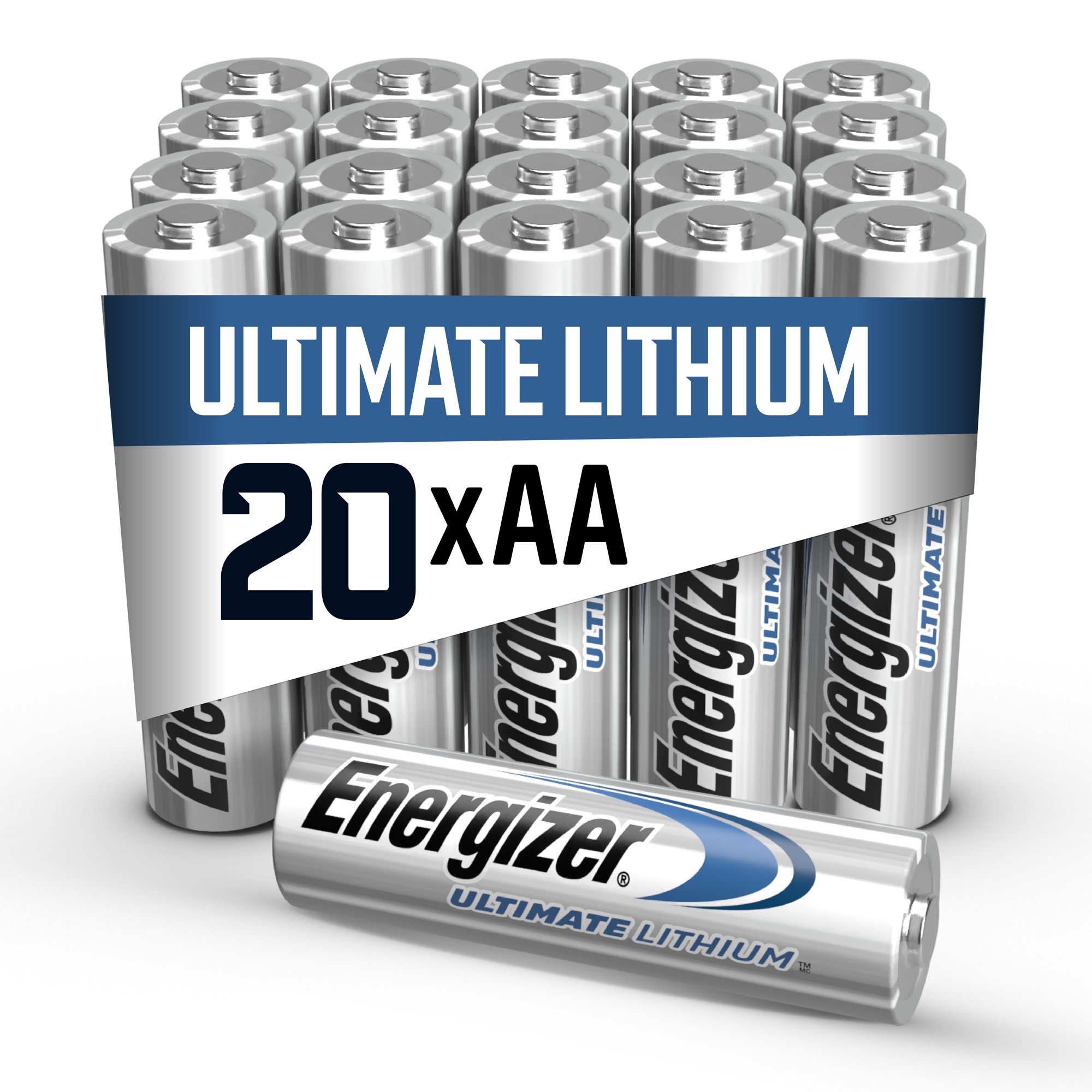 ENERGIZER ULTIMATE LITHIUM AA PACK OF 20