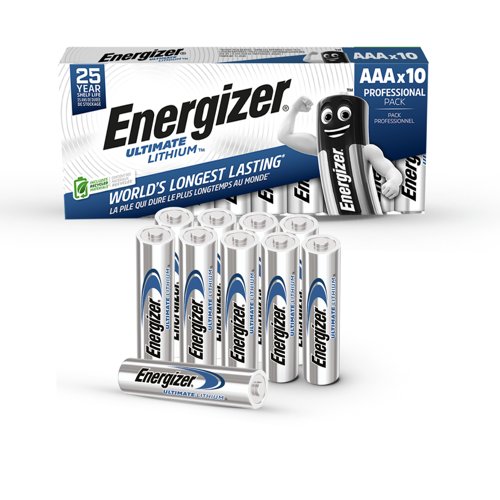 Energizer Ultimate Lithium AAA Pack of 10 Energizer Ultimate Lithium AAA Pack of 10