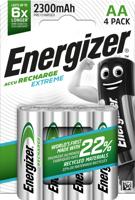 ENERGIZER RECHARGEABLE AA 2300MAH PK4