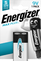 ENERGIZER MAX PLUS ALKALINE 9V SINGLE PA