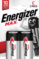 ENERGIZER MAX ALK C PACK OF 2