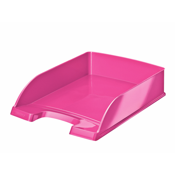 WOW Letter Tray Pink Metallic A4