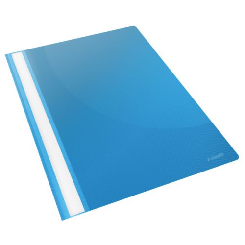 Esselte+Vivida+Report+Flat+Bar+File+Polypropylene+Clear+Front+A4+Blue+Ref+28322+%5BPack+25%5D